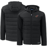 Arizona Cardinals Cutter & Buck Evoke PrimaLoft Hybrid Eco Softshell Recycled Full-Zip Hooded Jacket | NFL New