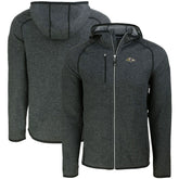 Baltimore Ravens Cutter & Buck Mainsail Full-Zip Hooded Jacket | NFL Hot