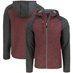 Washington Commanders Cutter & Buck Mainsail Full-Zip Hooded Jacket | NFL Near me