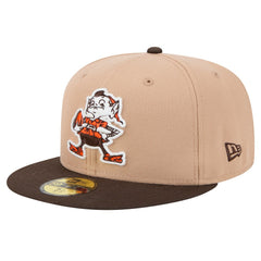 Cleveland Browns Throwback Logo Main 59FIFTY Fitted Hat | NFL US