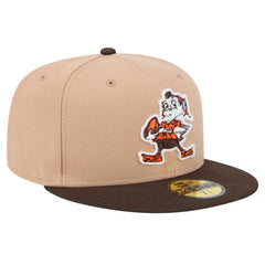 Cleveland Browns Throwback Logo Main 59FIFTY Fitted Hat | NFL US