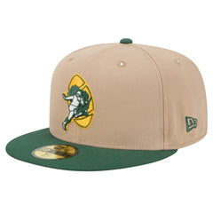 Green Bay Packers Throwback Logo Main 59FIFTY Fitted Hat | NFL Near me