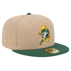 Green Bay Packers Throwback Logo Main 59FIFTY Fitted Hat | NFL Near me