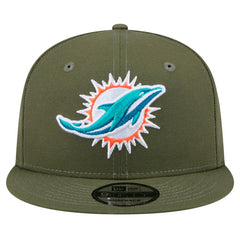Miami Dolphins Main 9FIFTY Snapback Hat | NFL Online