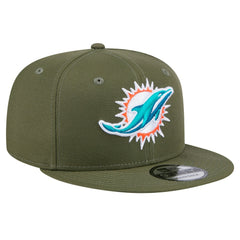 Miami Dolphins Main 9FIFTY Snapback Hat | NFL Online