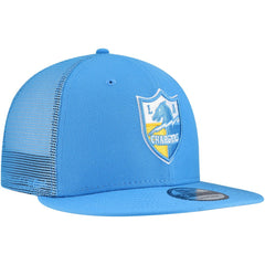 Los Angeles Chargers Throwback Main Trucker 9FIFTY Snapback Hat | NFL Outlet