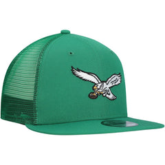 Philadelphia Eagles Throwback Main Trucker 9FIFTY Snapback Hat | NFL US