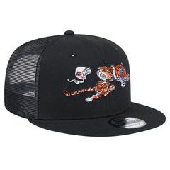 Cincinnati Bengals Throwback Main Trucker 9FIFTY Snapback Hat | NFL Discount
