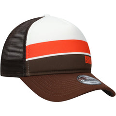 Cleveland Browns Youth Sport Night Color Block 9FORTY A-Frame Trucker Adjustable Hat | NFL Outlet