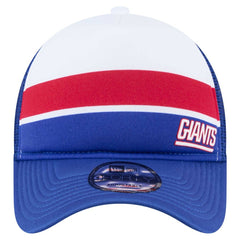 New York Giants Youth Sport Night Color Block 9FORTY A-Frame Trucker Adjustable Hat | NFL Hot