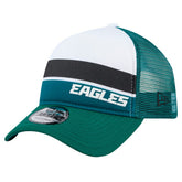 Philadelphia Eagles Preschool Sport Night Color Block 9FORTY A-Frame Trucker Adjustable Hat | NFL Near me