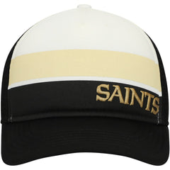 New Orleans Saints Preschool Sport Night Color Block 9FORTY A-Frame Trucker Adjustable Hat | NFL New
