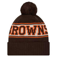 Cleveland Browns Youth Retro Cuffed Knit Hat with Pom | NFL Online