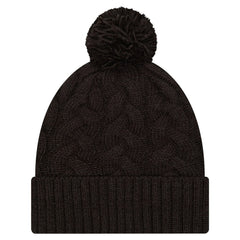 Cincinnati Bengals Girls Youth Cabled Cuffed Knit Hat with Pom | NFL On sale