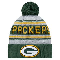 Green Bay Packers Youth Main Cuffed Knit Hat with Pom | NFL US