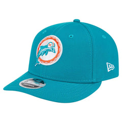 Miami Dolphins Main Low Profile 9FIFTY Snapback Hat | NFL Sale
