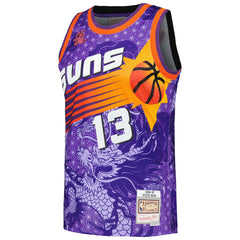 Purple Steve Nash Phoenix Suns 1996/97 Hardwood Classics Asian Heritage 6.0 Swingman Throwback Player Jersey | NBA