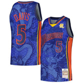 Royal Baron Davis Golden State Warriors 2006/07 Hardwood Classics Asian Heritage 6.0 Swingman Throwback Player Jersey sale | NBA