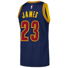 Navy LeBron James Cleveland Cavaliers 2015/16 Hardwood Classics Authentic Jersey sale | NBA