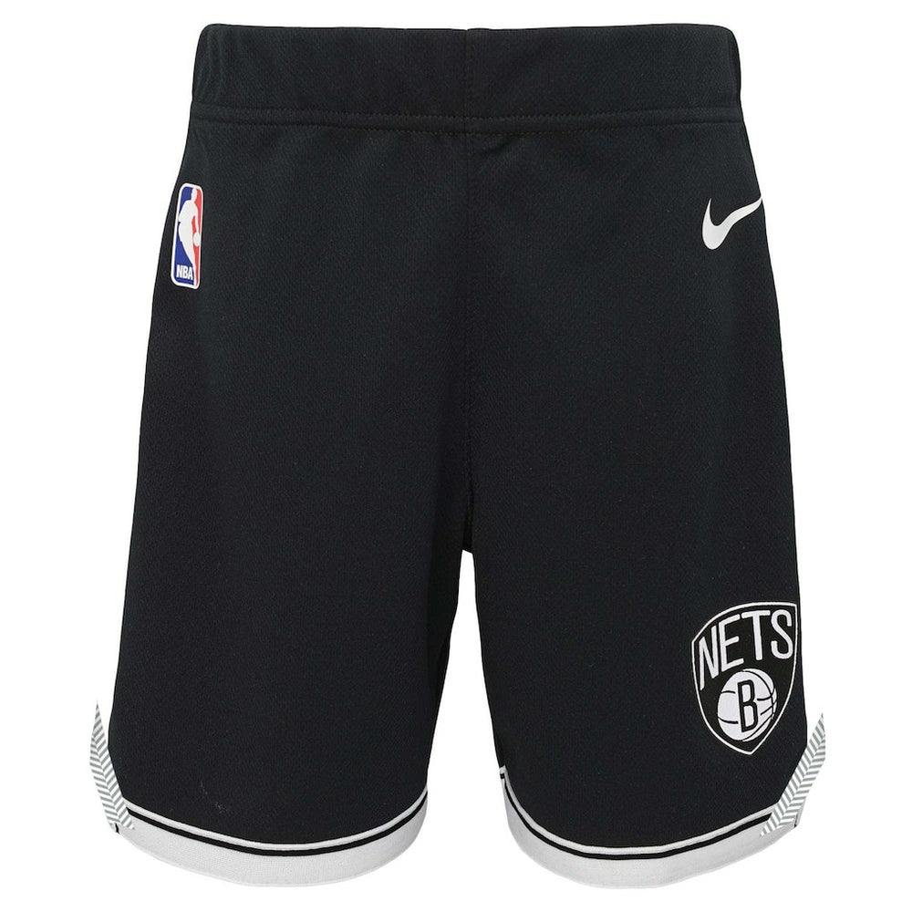 Black Brooklyn Nets Preschool Icon Replica Shorts | NBA