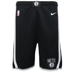 Black Brooklyn Nets Youth Swingman Performance Shorts | NBA