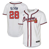 Matt Olson Atlanta Braves Nike Youth Home Limited Player Jersey - MLB Jerseys
