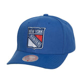 New York Rangers Mitchell & Ness Team Ground Pro Adjustable Hat - NHL Hats
