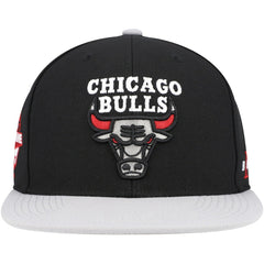 Black/Gray Chicago Bulls Core Snapback Hat | NBA