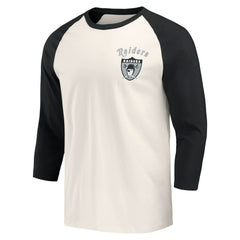 Las Vegas Raiders Darius Rucker Collection Raglan 3/4 Sleeve T-Shirt | NFL Discount