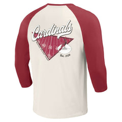 Arizona Cardinals Darius Rucker Collection Raglan 3/4 Sleeve T-Shirt | NFL Hot