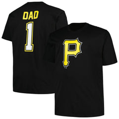 Pittsburgh Pirates Profile Big & Tall #1 Dad T-Shirt - MLB T-shirts