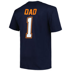 Houston Astros Profile Big & Tall #1 Dad T-Shirt - MLB T-shirts
