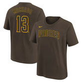 Manny Machado San Diego Padres Nike Youth Name & Number T-Shirt - MLB T-shirts