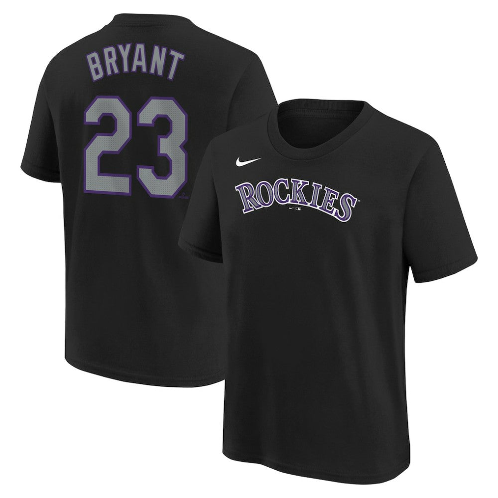 Kris Bryant Colorado Rockies Nike Youth Name & Number T-Shirt - MLB T-shirts