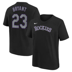 Kris Bryant Colorado Rockies Nike Youth Name & Number T-Shirt - MLB T-shirts