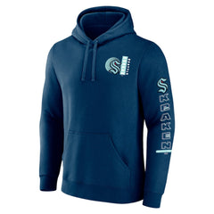 Seattle Kraken Fanatics Revolution Pullover Hoodie - NHL Hoodies