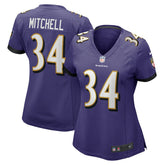Baltimore Ravens Keaton Mitchell Women's Game Jersey | NFL Discount