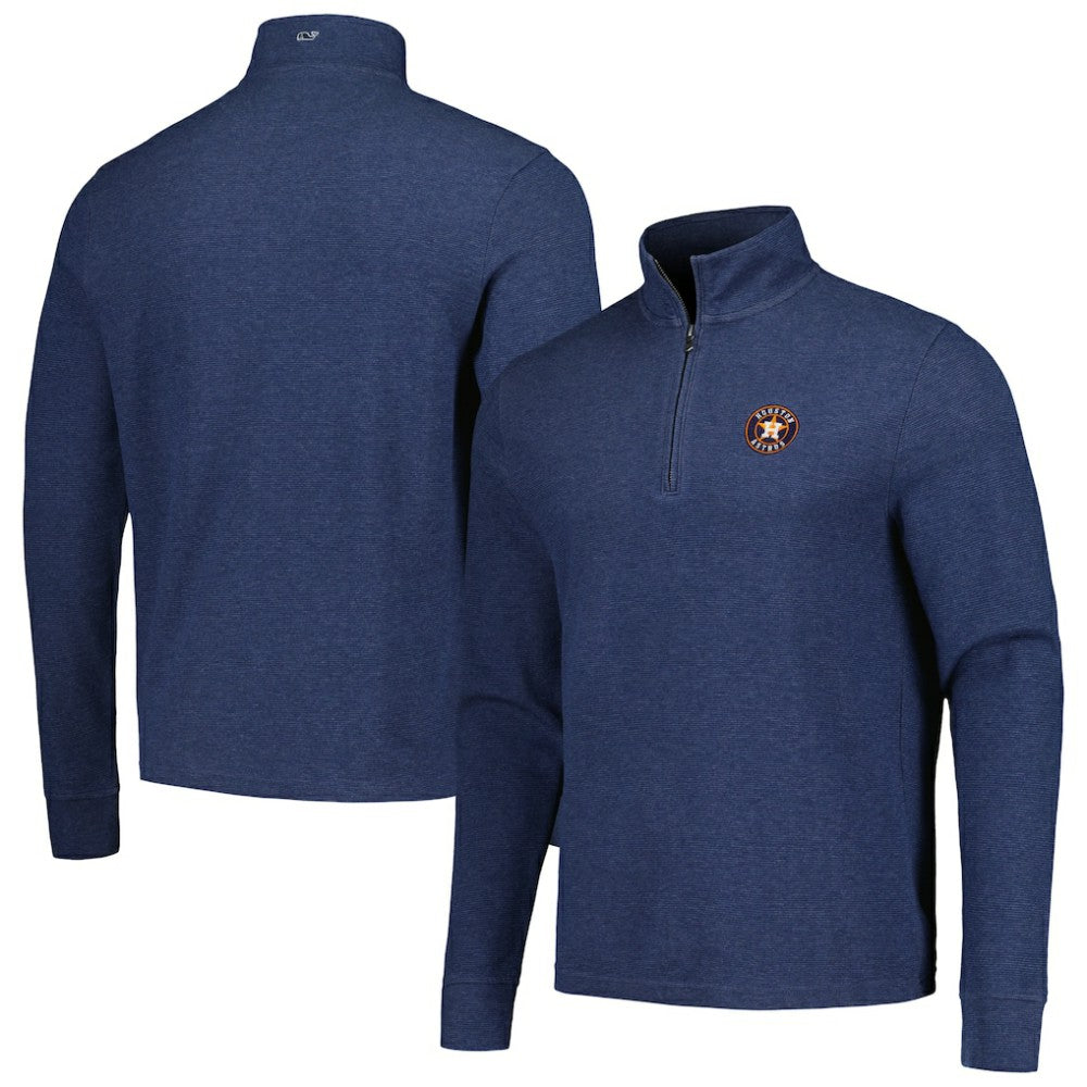 Houston Astros Vineyard Vines Saltwater Quarter-Zip Jacket - MLB Jackets