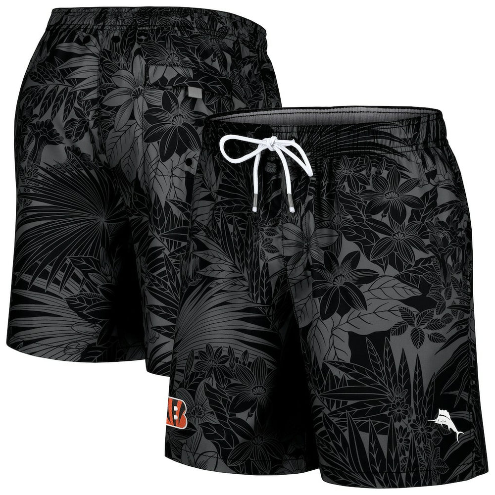 Cincinnati Bengals Santiago Palms Board Shorts | NFL Outlet