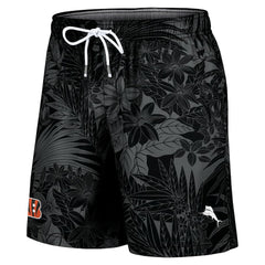 Cincinnati Bengals Santiago Palms Board Shorts | NFL Outlet