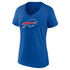 Buffalo Bills Women's Plus Size Mother's Day #1 Mom V-Neck T-Shirt | NFL Outlet