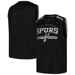 Black San Antonio Spurs Birdseye Muscle Tank Top | NBA