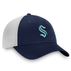 Seattle Kraken Fanatics Core Primary Logo Trucker Adjustable Hat - NHL Hats