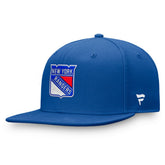 New York Rangers Fanatics Core Primary Logo Fitted Hat - NHL Hats