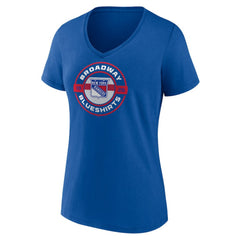 New York Rangers Fanatics Women's Local A V-Neck T-Shirt - NHL T-shirts