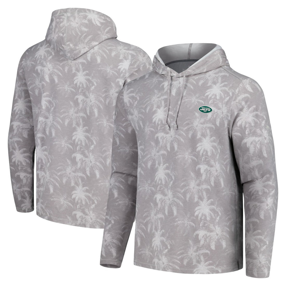 New York Jets Palm Frenzy Hoodie Long Sleeve T-Shirt | NFL Hot