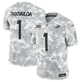 Miami Dolphins Tua Tagovailoa 2024 Salute to Service Limited Jersey | NFL Discount