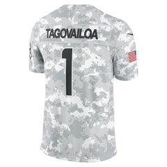 Miami Dolphins Tua Tagovailoa 2024 Salute to Service Limited Jersey | NFL Discount