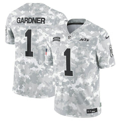 New York Jets Sauce Gardner 2024 Salute to Service Limited Jersey | NFL Discount