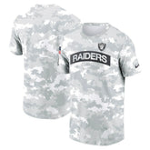 Las Vegas Raiders 2024 Salute To Service Performance T-Shirt | NFL New